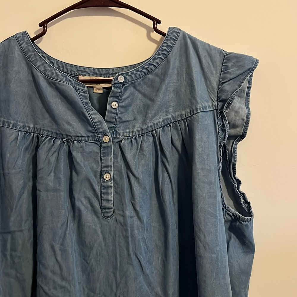 LOFT Plus tank blouse